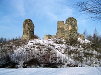 Zcenina hradu - Brnko (hrad)