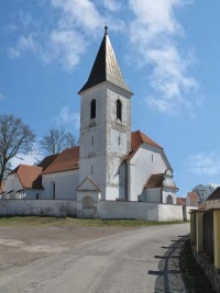 Kostel Nanebevzet Panny Marie - Modr Hrka (kostel)