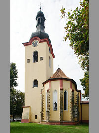 Kostel sv. Vclava - Budyn nad Oh (kostel)