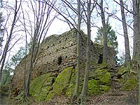 Chud hrdek - Poustka (zcenina hradu)