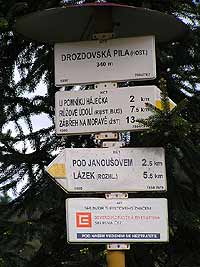 Drozdovsk Pila - rest. (rozcestnk)