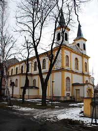 Kltern kostel sv. Alfonse - ervenka (kostel)