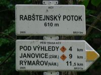 Rabtejnsk potok (rozcestnk)