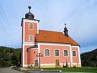 Kostel sv. Divie - Horn Lhota (kostel)