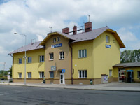 Vlakov ndra - Polika (eleznin stanice)