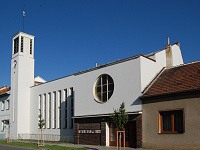 Kostel eskobratrsk crkve evangelick - Brno-idenice (kostel)