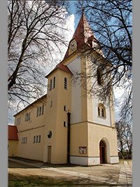 Kostel sv. Jana Ktitele  - Vysok Popovice (kostel)