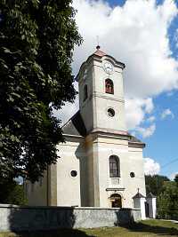 Kostel Nejsvtj trojice - Mal Morvka (kostel)