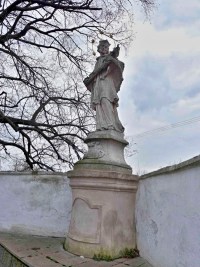 Socha sv. Jana Nepomuckho - Bohutice (socha)