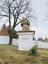Socha sv. Jana Nepomuckh - Pavlov (socha)