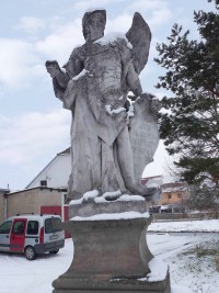 Socha Andla od nebesk brny - Nm욝 nad Oslavou (socha)