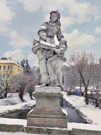 Socha sv. Anny s Mari - Nm욝 nad Oslavou (socha)