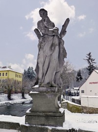 Socha sv. Ondeje - Nm욝 nad Oslavou (socha)