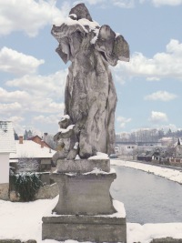 Socha sv. Terezie - Nm욝 nad Oslavou (socha)