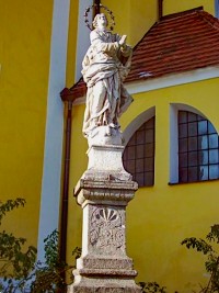 Socha Panny Marie - Vlachovo Bez (socha)