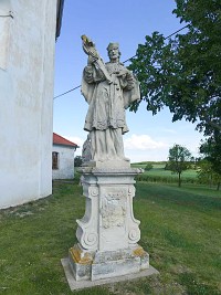 Socha sv. Jana Nepomuckho -  Reice (socha)