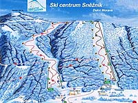 Ski centrum Snnk - Doln Morava (lyask arel)