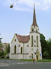 Kostel eskobratrsk crkve evangelick - umperk (kostel)