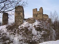 Zcenina hradu - Brnko (hrad) - 