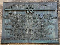Kostel sv. Petra a Pavla - Praha 2 (kostel) - Informan deska