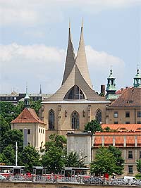 
                        Kostel Panny Marie, sv. Jeronma a sv. patron slovanskch - Praha 2 (kostel)