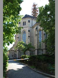 Kostel Panny Marie, sv. Jeronma a sv. patron slovanskch - Praha 2 (kostel) - Zakonen lodi