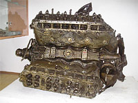 Mstsk muzeum Slavin (muzeum) - Motor z nmeck sthaky B109 G6