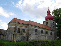 Kostel sv. Vclava - Blevedly (kostel) - kostel v Blevedlech