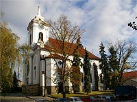 Kostel sv. Gotharda - esk Brod (kostel) - Kostel
