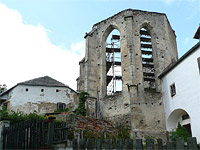 Kltern kostel sv. Ondeje - Brloh-Kuklov (kostel) - Trosky nedostavnho kostela