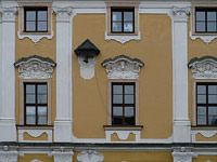 Radnice - Polika (historick budova) - st zadn stny radnice