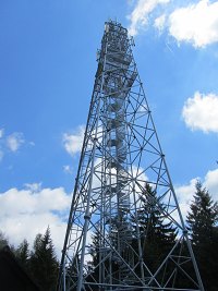 Rozhledna Na Skle - elezn jezd (rozhledna) - 