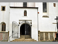 Chrm sv. Michaela Archandla - Pacov (kostel) - Vstup