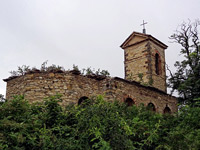 Kostel sv. Václava - Prachová (zřícenina kostela)