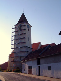 Kostel sv. Vavince - Zbraslavice (kostel) - Oprava ve v r.2009