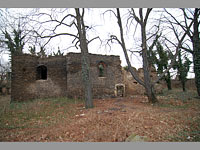 Kostel Vech Svatch - Koln (zcenina kostela) - Zcenina kostela od SZ (bezen 2011)
