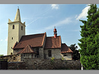 Kostel Narozen Panny Marie - erven Peky (kostel) - Kostel Narozen Panny Marie