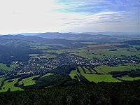Rozhledna Biskupsk Kupa - Zlat Hory (rozhledna) - Zlat Hory z Biskupsk Kupy