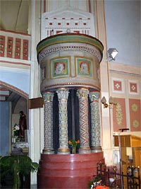 Kostel Nejsvtjho Srdce Pn - Brno-Husovice (kostel) - Kazatelna