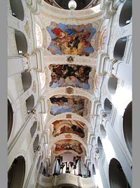 Kostel Sv. Tome a Augustinsk klter - Praha 1 (kostel, klter) - Stropn malby