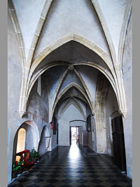 Kostel Sv. Tome a Augustinsk klter - Praha 1 (kostel, klter) - Kltern chodba