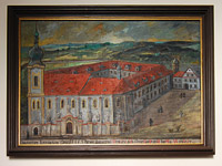historick foto Kostel Sv. Tome a Augustinsk klter - Praha 1 (kostel, klter)