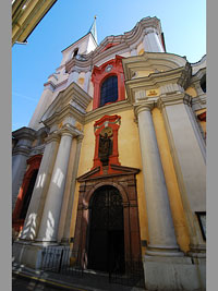 Kostel Sv. Tome a Augustinsk klter - Praha 1 (kostel, klter) - Prel kostela