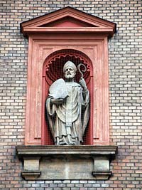 Kostel Sv. Vclava - Praha 5 (kostel) - Sochask vzdoba