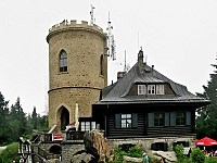 Kle u eskho Krumlova (rozhledna) - Na vrcholu.