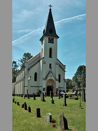 Kostel sv. Jana Nepomuckho - Zadn Zvonkov (kostel) - Kostel