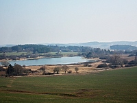 Ptnice u Zbo (rozhledna) - Pohled z rozhledny