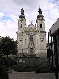 Kostel sv. M Magdalny - Karlovy Vary (kostel) - Prel kostela