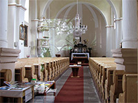 Kostel sv. Vclava - Harrachov (kostel) - Interir kostela