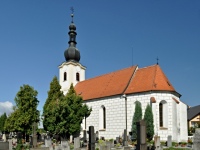 foto Hbitovn kostel  sv. Albty - Tebo (kostel)